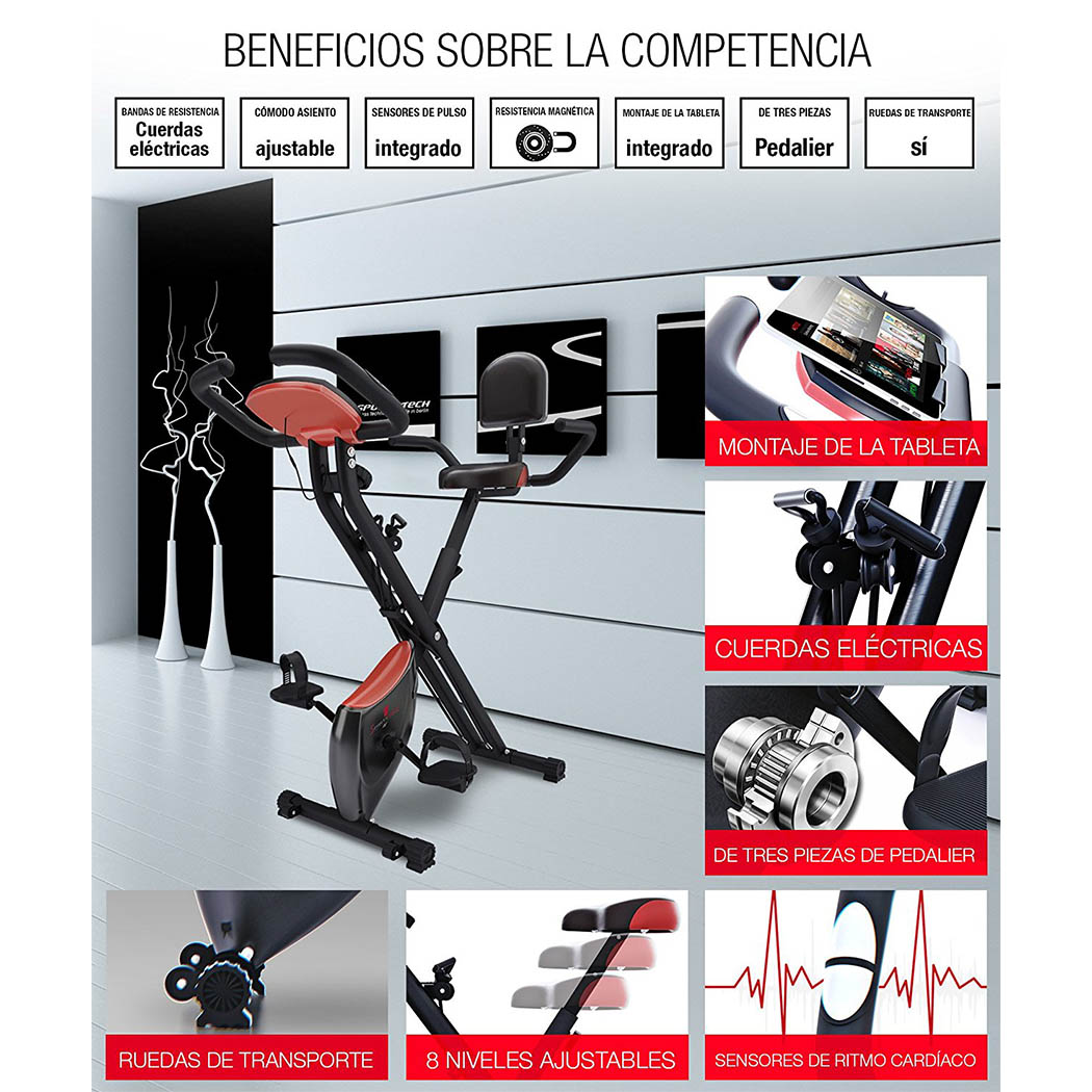 Sportstech F-Bike X100 beneficios