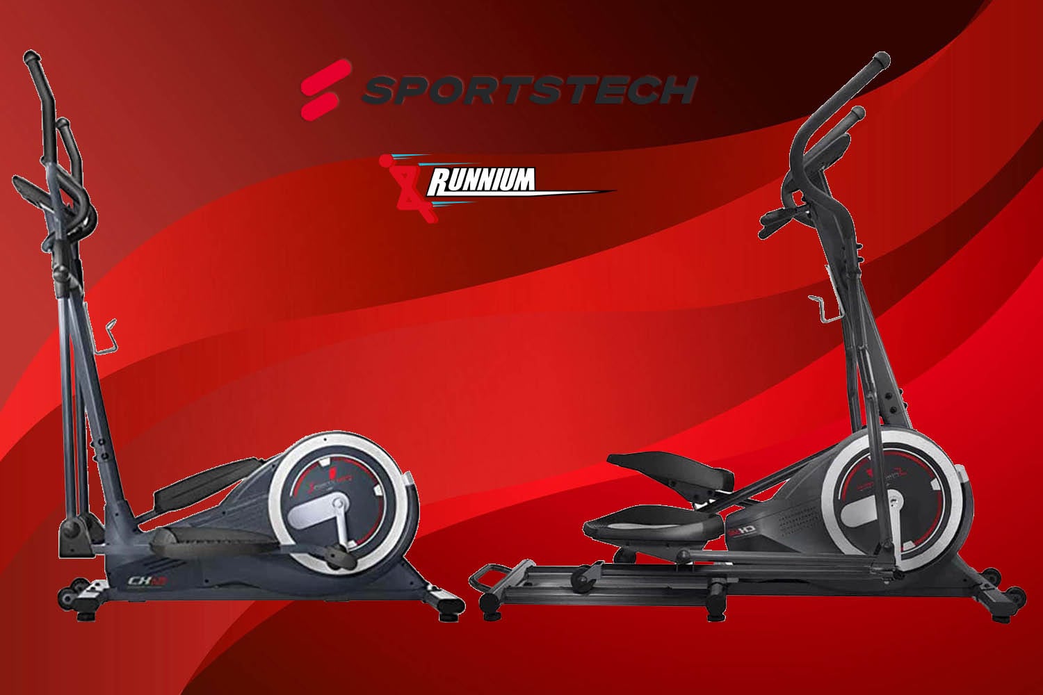 Bicicleta Electrica Bicicleta Elíptica Sportstech LCX800 Volante