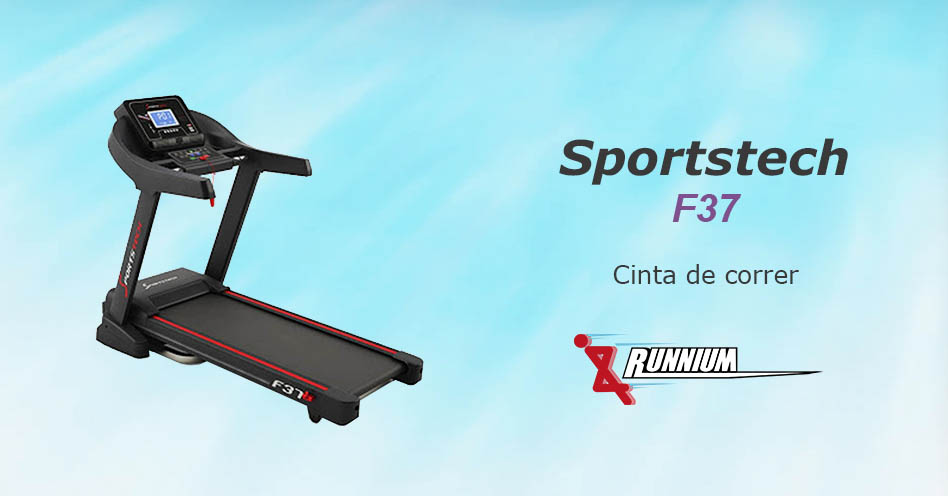 Caballero amable Flojamente pedal Sportstech F37 | Cinta de correr profesional | Runnium.es