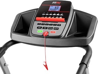 fitfiu fitness mc-100 consola lcd