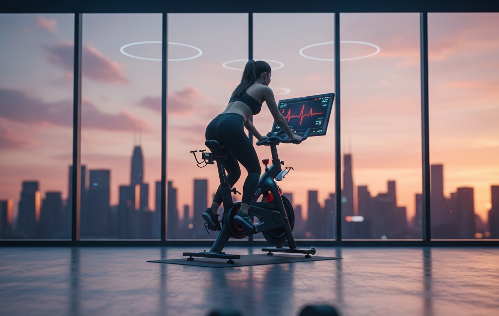 Entrenamiento HIIT en Bicicleta Estática