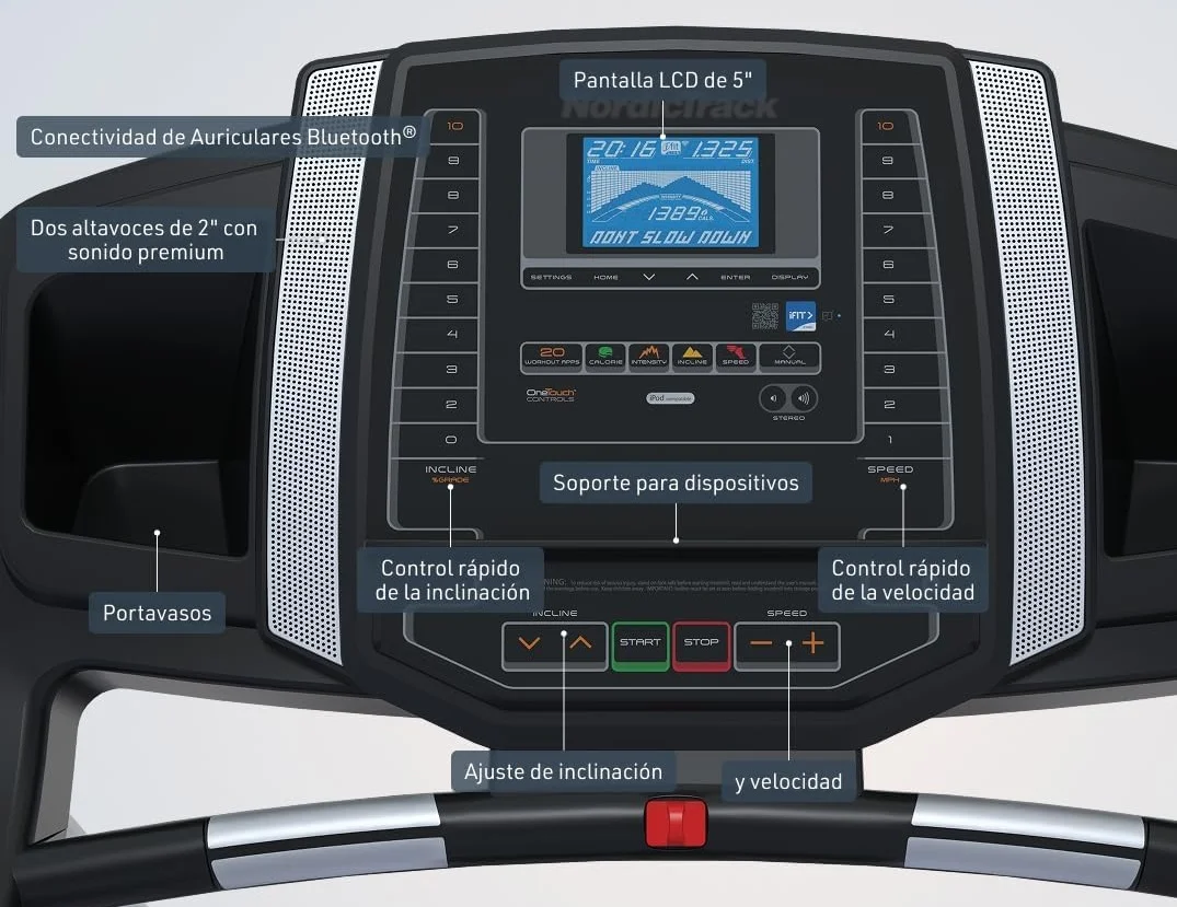 cintas de correr nordictrack altavoces cintas de correr nordictrack altavoces